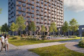 Новостройки на котловане в Москве 1